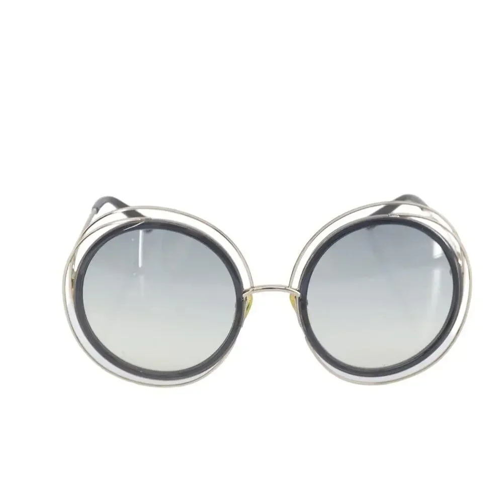Chloe Metal Carlina Sunglasses Black